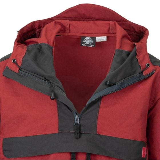 Helikon Woodsman Anorakkitakki - Crimson Sky/Ash Grey