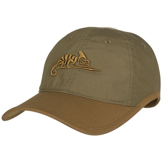 Helikon Logo Lippalakki Puuvillasekoite-ripstop Adaptive Green/Coyote