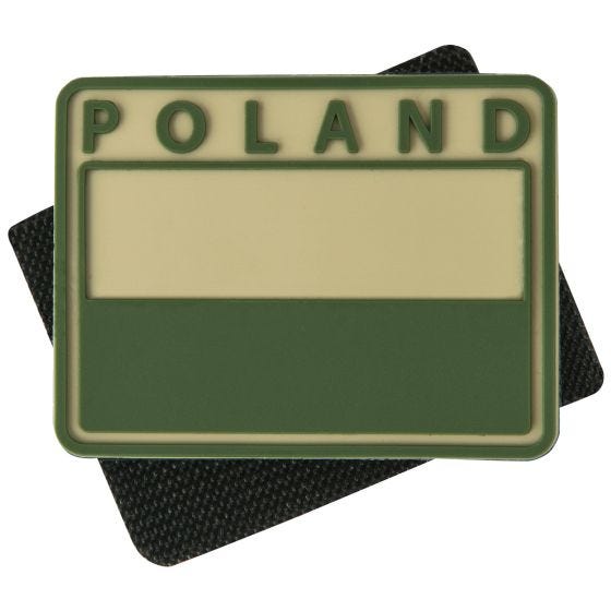 Helikon Polish Subdued Lippumerkki Poland-tekstillä 2 Kpl Khaki