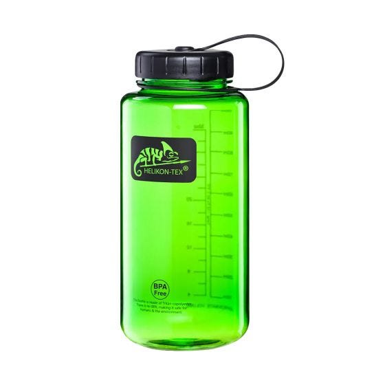Helikon Wide Mouth Tritan Pullo 1 L - Vihreä/Musta