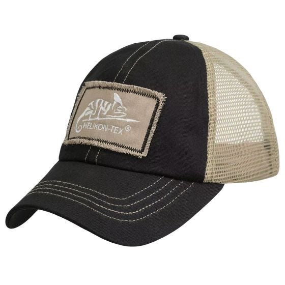 Helikon Trucker Lippalakki - Black/Khaki