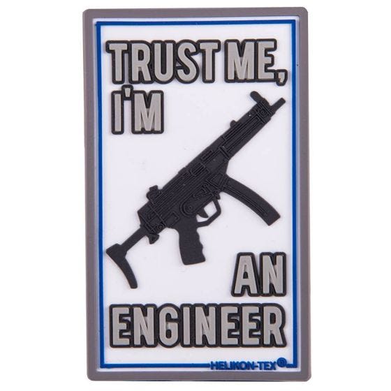 Helikon Trust Me I'm An Engineer Paikka - Valkoinen