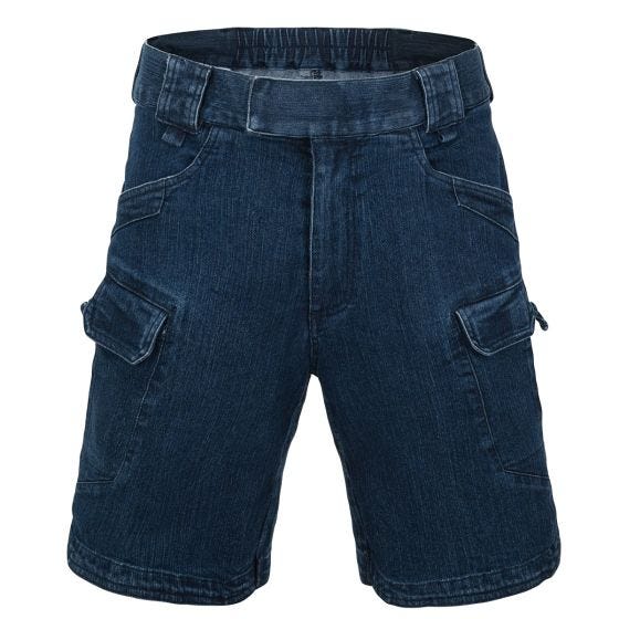 Helikon Urban Tactical 8.5" Denim Stretch Shortsit - Marine Blue