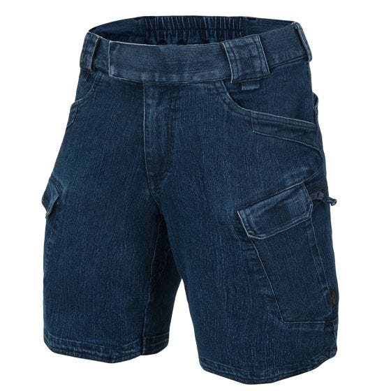 Helikon Urban Tactical 8.5" Denim Stretch Shortsit - Marine Blue