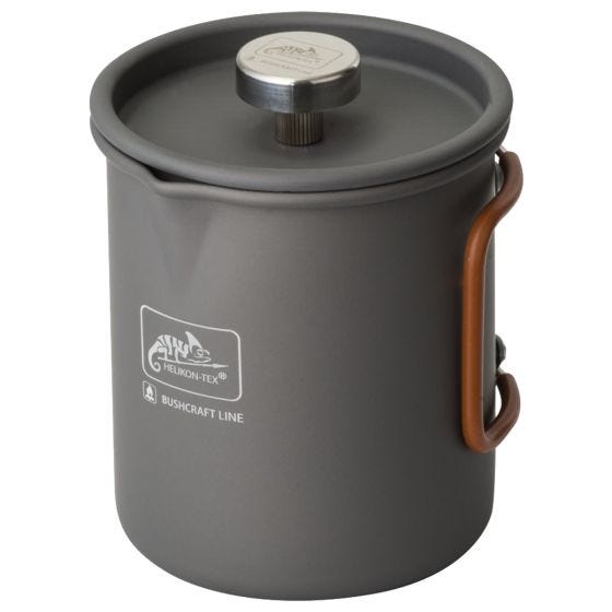 Helikon Camp French Press Kahvimuki - Harmaa