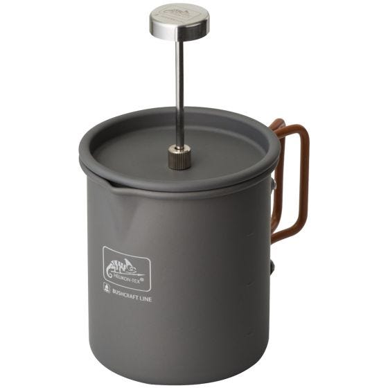 Helikon Camp French Press Kahvimuki - Harmaa
