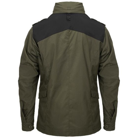 Helikon M-65 Covert Takki - Taiga Green/Musta