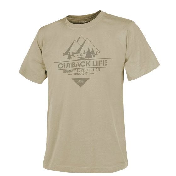 Helikon Outback Life T-paita - Khaki