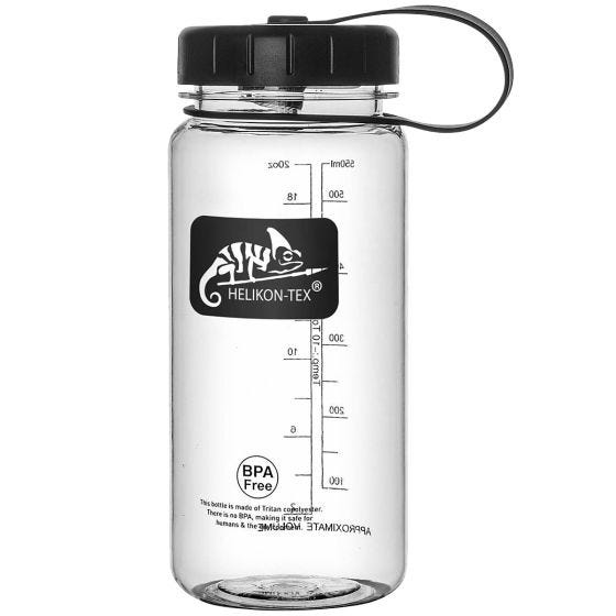 Helikon Tritaanipullo Leveä Suu 550 ml Kirkas