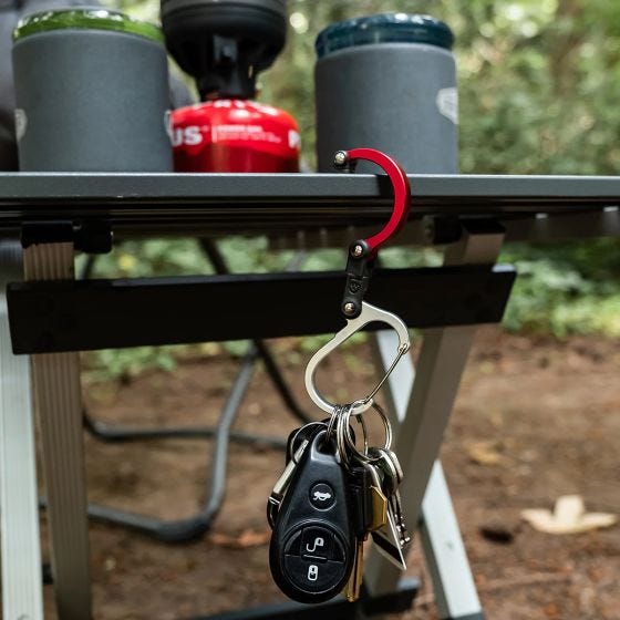 Heroclip Mini Gear Karbiinihaka - Stealth Black