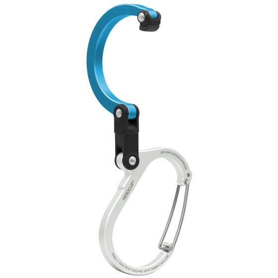 Heroclip Small Gear Karbiinihaka - Blue Steel