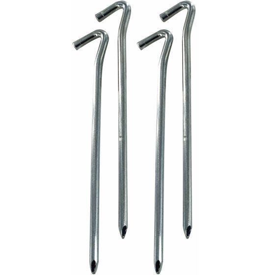 Highlander Heavy Duty Teräslankatapit 4 Kpl/pakkaus 9"