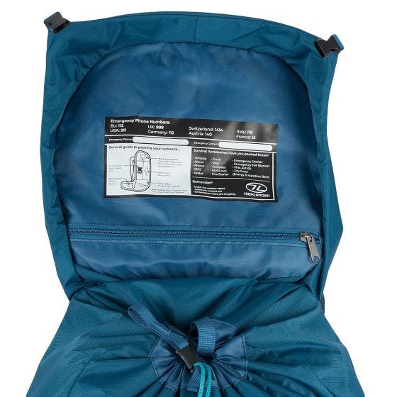 Highlander Naisten Ben Nevis Rinkka 52 L - Petrol