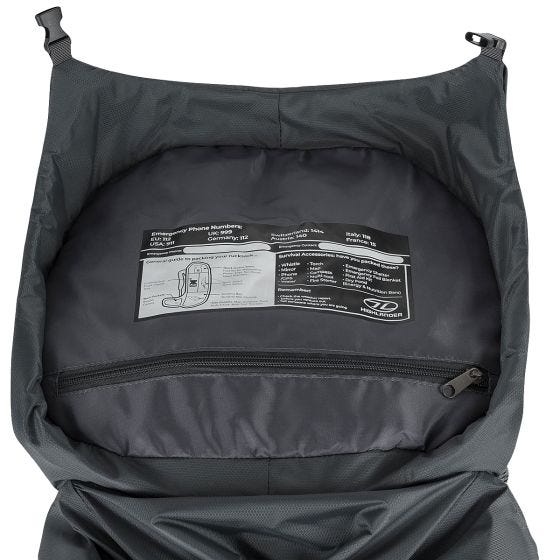 Highlander Miesten Ben Nevis Rinkka 65 L - Harmaa