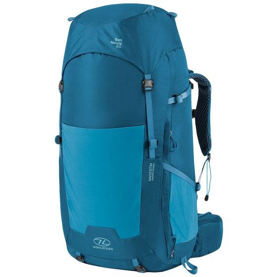 Highlander Naisten Ben Nevis Rinkka 65 L - Petrol