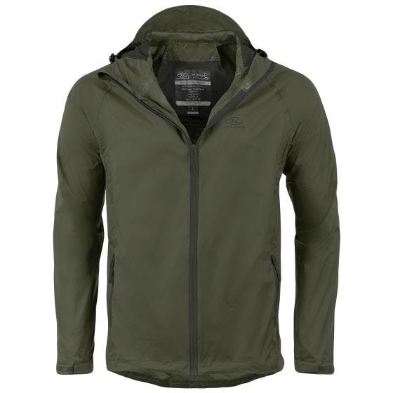 Highlander Stow & Go Mukaan pakattava takki - Oliivi