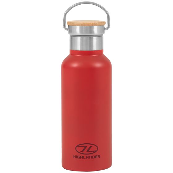 Highlander Retkipullo 500 ml Punainen
