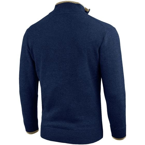 Jack Pyke Ashcombe Vetoketjukauluspusero - Navy