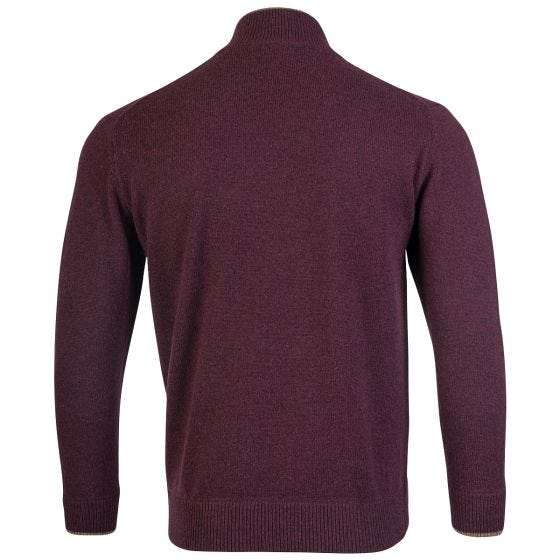 Jack Pyke Ashcombe Vetoketjukauluspusero - Plum