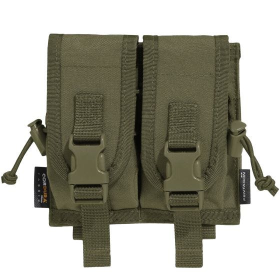 Pentagon Double Multi Kantotasku - Oliivi