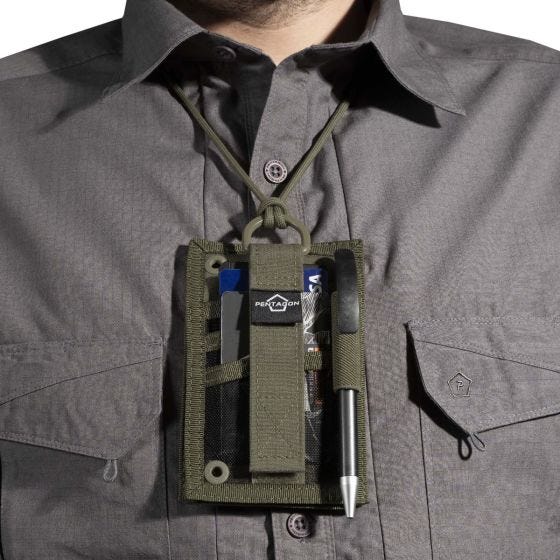 Pentagon ID Card Holder Lompakko - RAL 7013