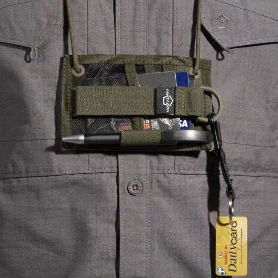 Pentagon ID Card Holder Lompakko - RAL 7013