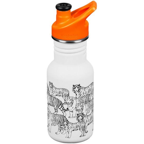 Klean Kanteen Classic Sport Cap Pullo 355 ml - Tigers