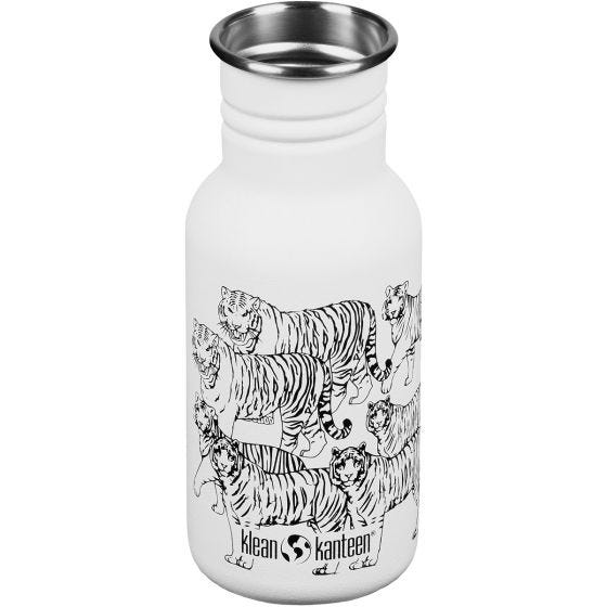 Klean Kanteen Classic Sport Cap Pullo 355 ml - Tigers