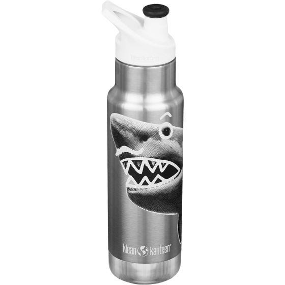 Klean Kanteen Kid Kanteen 355ml Classic Tyhjiöpullo - Mr. Shark