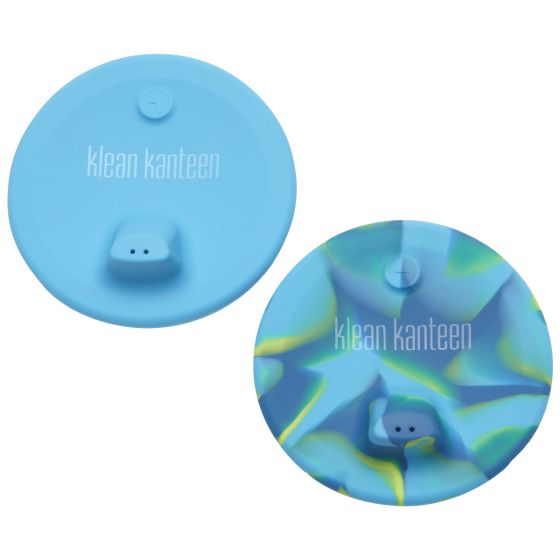 Klean Kanteen Kid's Cup Sippy Lid 2-Pack - Sininen/Sininen Tie Dye