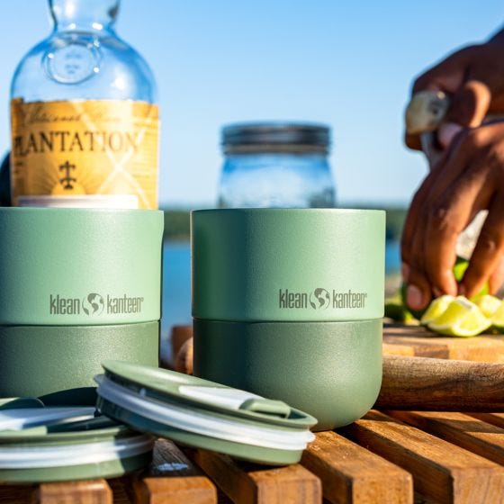 Klean Kanteen Rise 280ml Lowball Lämpömuki w/Flip Lid - Sea Spray
