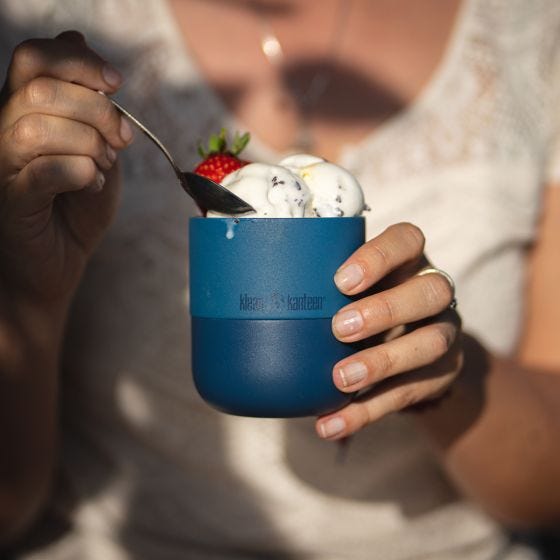 Klean Kanteen Rise 280ml Lowball Lämpömuki w/Flip Lid - Stellar