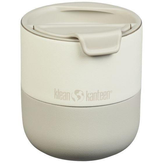 Klean Kanteen Rise 280ml Lowball Lämpömuki w/Flip Lid - Tofu