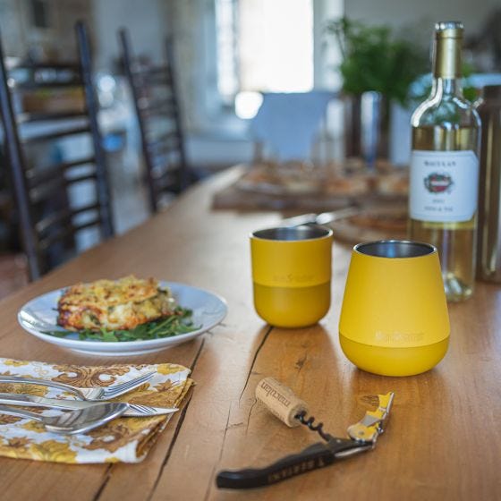 Klean Kanteen Rise 280ml Wine Lämpömuki - Old Gold