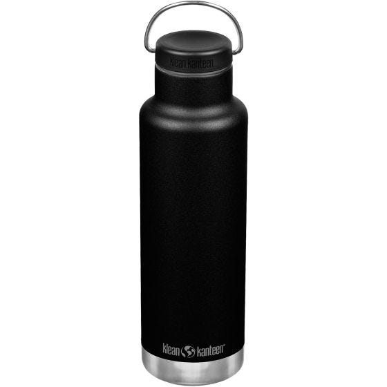 Klean Kanteen Classic Loop Cap Termospullo 592 ml - Musta
