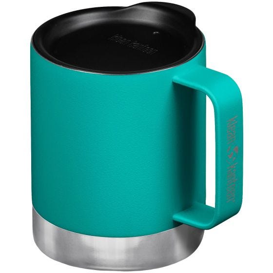 Klean Kanteen 355ml Insulated Camp Mug w/Tumbler Lid - Porcelain