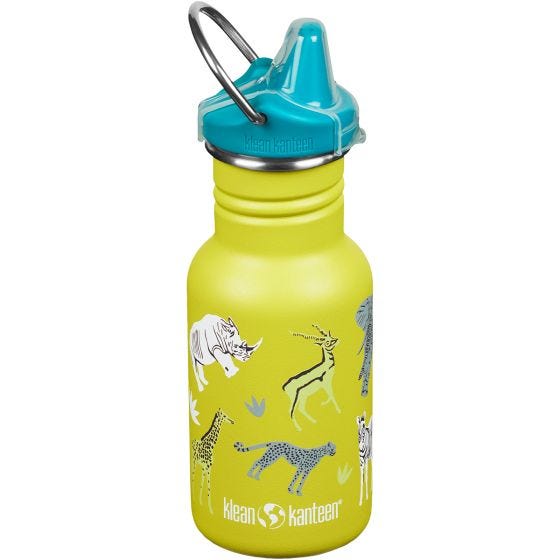 Klean Kanteen Kid Kanteen 355ml Sippy Cap Pullo - Safari