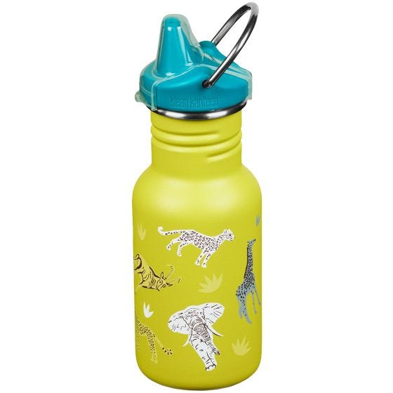 Klean Kanteen Kid Kanteen 355ml Sippy Cap Pullo - Safari