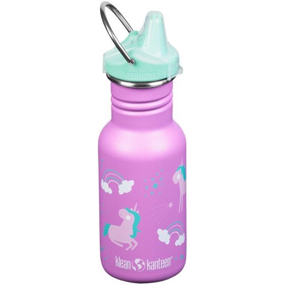Klean Kanteen Kid Kanteen 355ml Sippy Cap Pullo - Unicorns