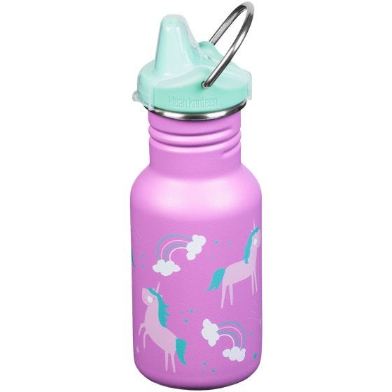 Klean Kanteen Kid Kanteen 355ml Sippy Cap Pullo - Unicorns