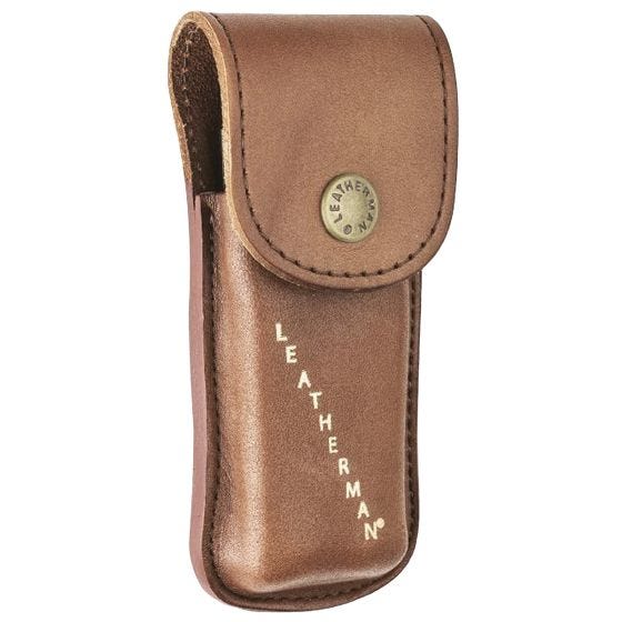 Leatherman Heritage Leather keskikokoinen Tasku - Ruskea
