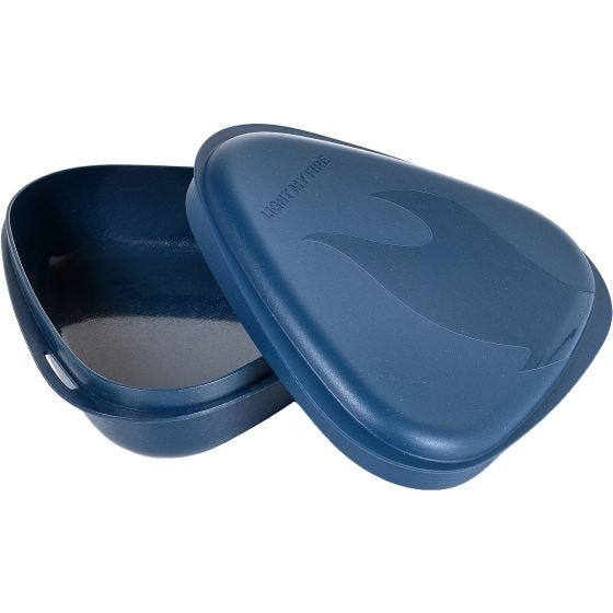 Light My Fire Bowl´n Lid Bio Eväslaatikko - Hazy Blue