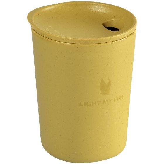Light My Fire MyCup´n Lid Original Bio Kuppi - Musty Yellow