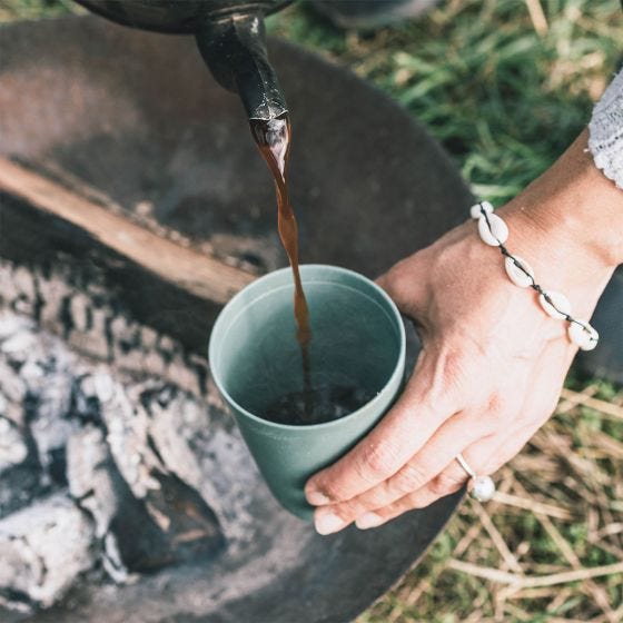 Light My Fire MyCup´n Lid Original Bio Kuppi - Sandy Green