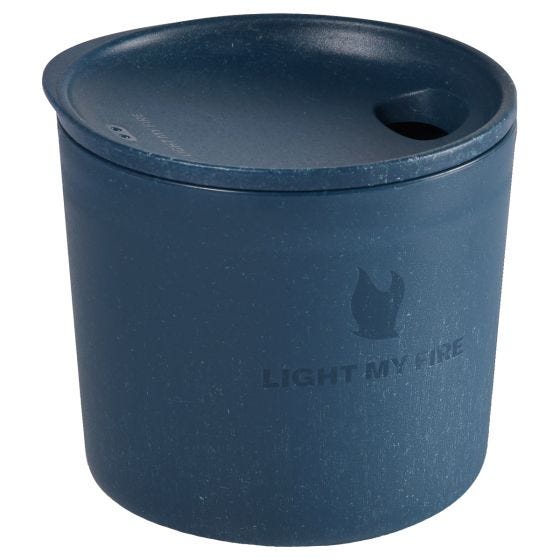 Light My Fire MyCup´n Lid Short Bio Kuppi - Hazy Blue