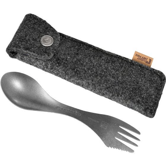 Light My Fire Titanium Spork - Harmaa