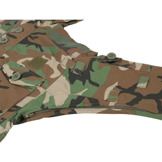 MFH Commando Smock-takki - Woodland