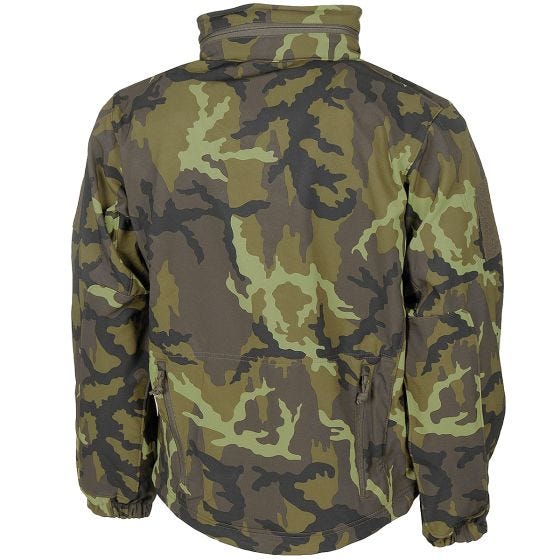 MFH Scorpion Soft Shell -takki - Czech Woodland
