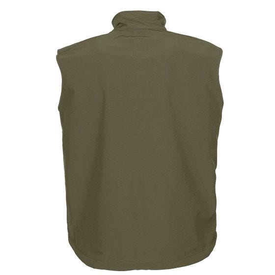 MFH Allround Soft Shell -liivi - Od-Vihreä