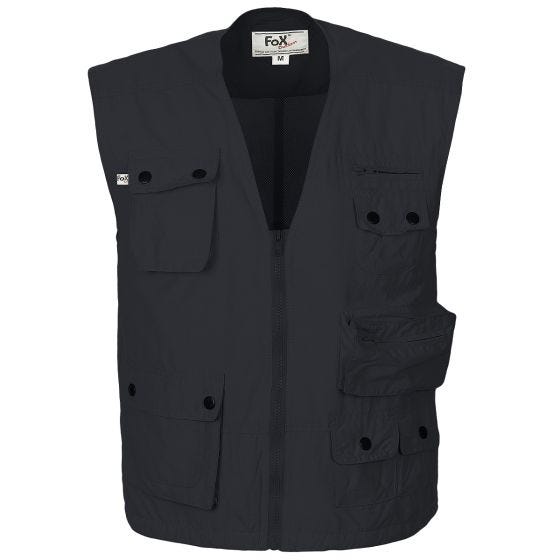 Fox Outdoor Microfibre Liivi - Musta